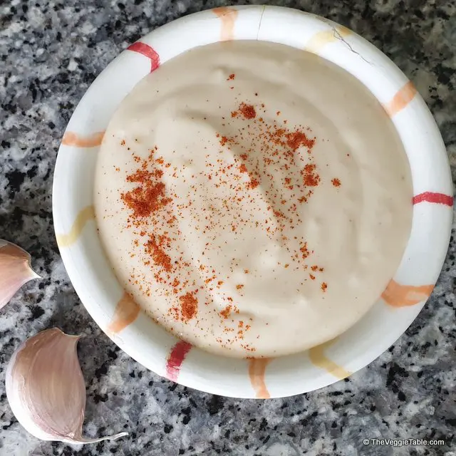 Vegan aïoli