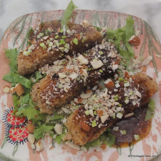 Almond Seitan Chicken Ⓥ