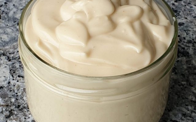 Aquafaba mayonnaise