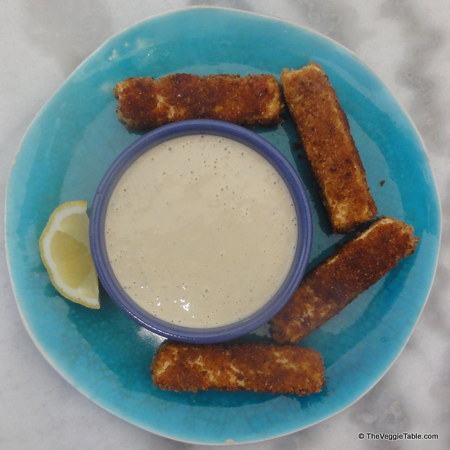 Beer-Battered Tofu Ⓥ