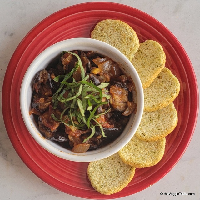 Caponata - Sweet and Sour Eggplant Ⓥ