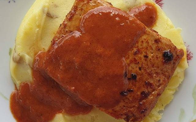 Caramelized tofu