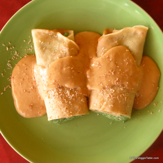 Crêpes Florentine Ⓥ