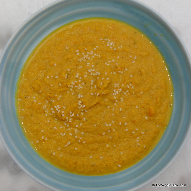 Curried Carrot Coconut Soup Ⓥ
