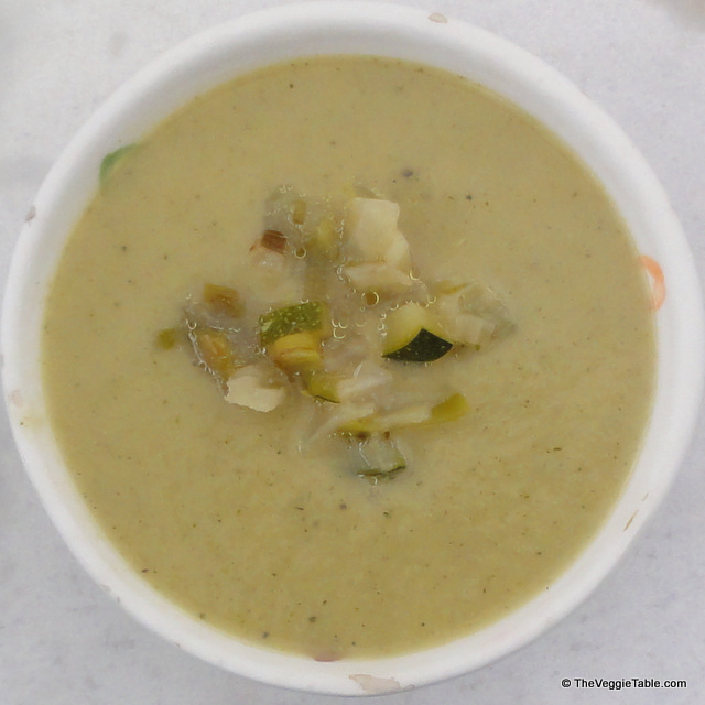 Leek, Zucchini, Fennel Soup Ⓥ