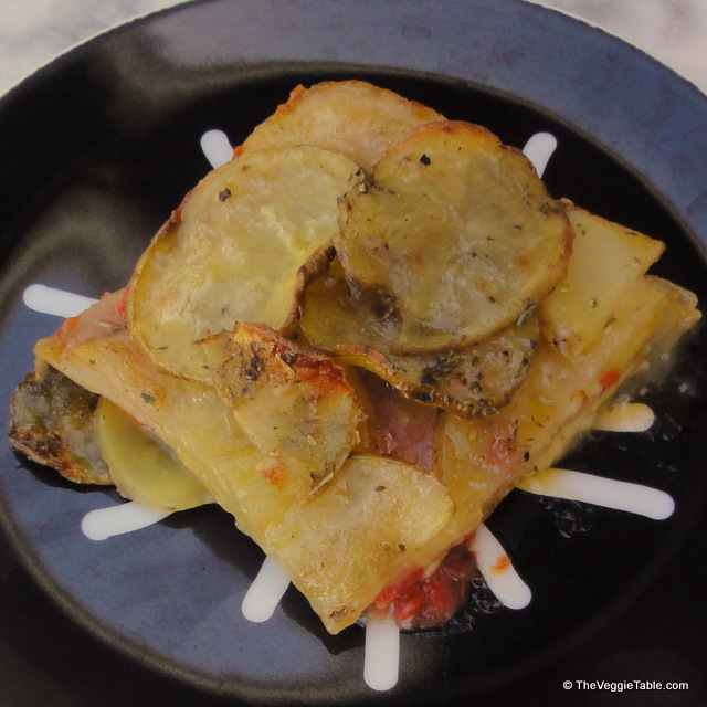 Potato-Tomato Gratin Ⓥ