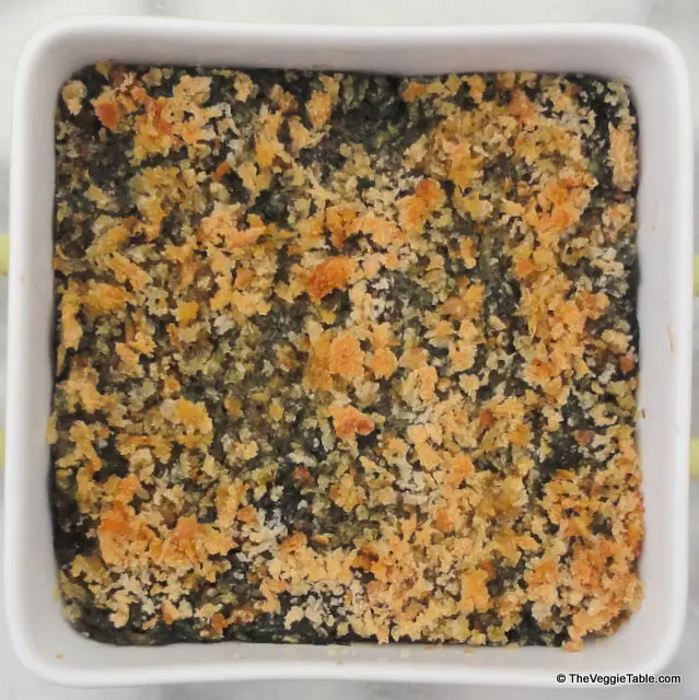 Spinach Gratin Ⓥ