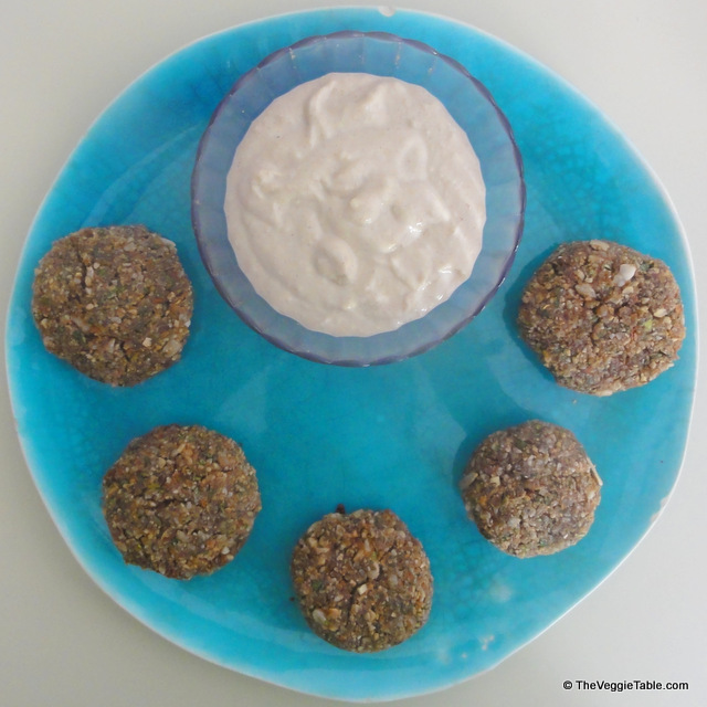 Sprouted Chickpea Falafel Ⓥ