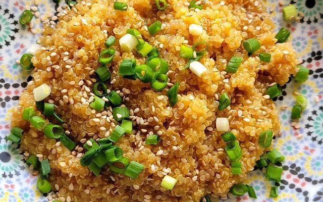 Teriyaki quinoa