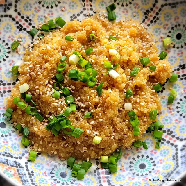 Teriyaki quinoa