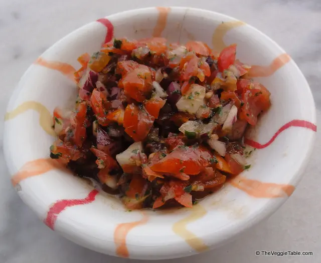 Tomato Basil Relish Ⓥ