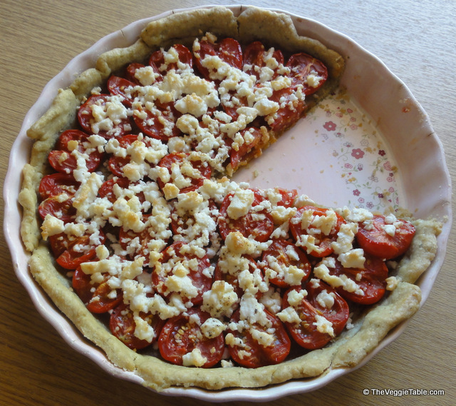 Tomato Cheese Tart