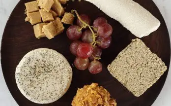 Vegan cheese plate