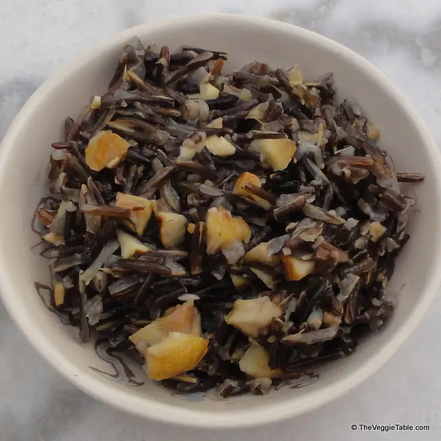 Wild Rice with Chestnuts Ⓥ
