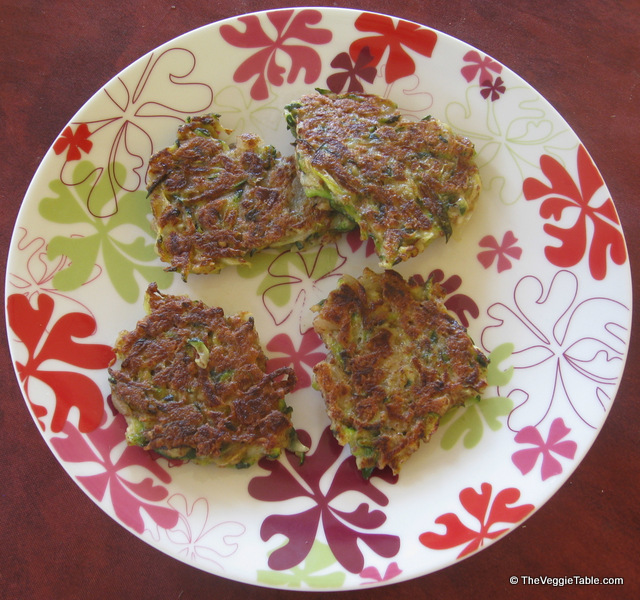 Zucchini Fritters Ⓥ