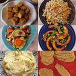 Vegan appetizers and sides