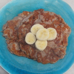 Vegan banana pancakes