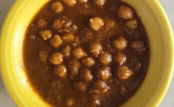 BBQ baked chickpeas