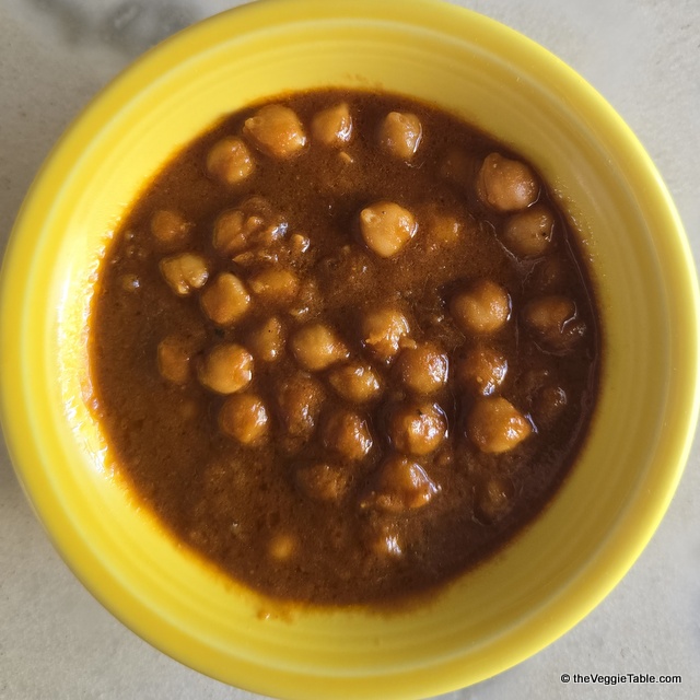 BBQ baked chickpeas