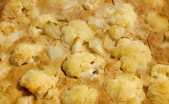 Cauliflower onion casserole