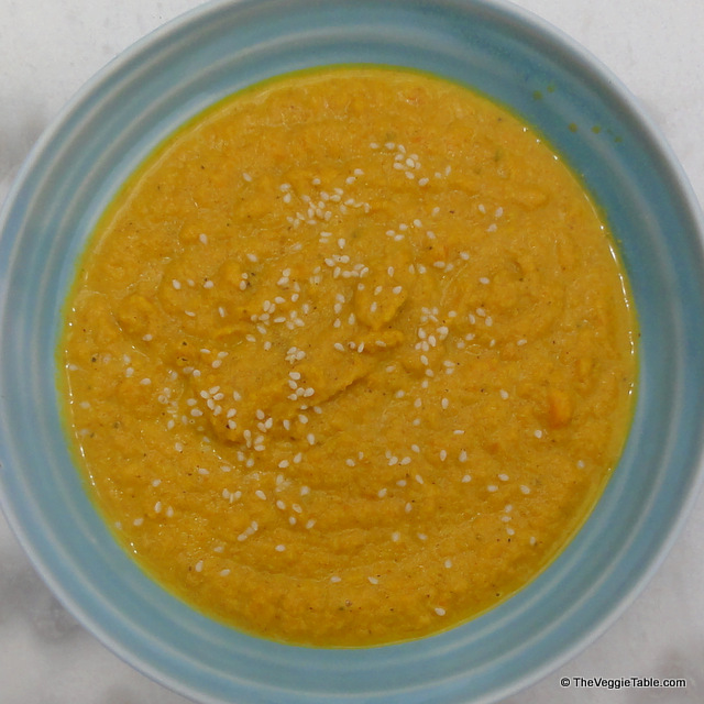 Curry - carrot - coconut soup