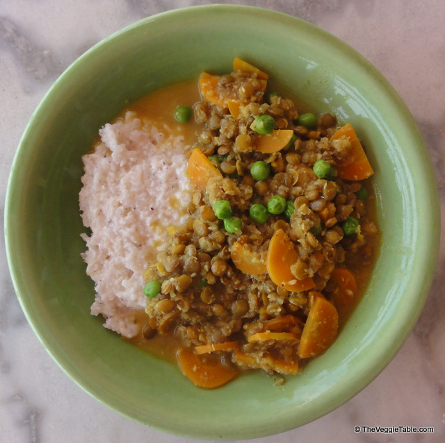 Curried Lentil Stew Ⓥ