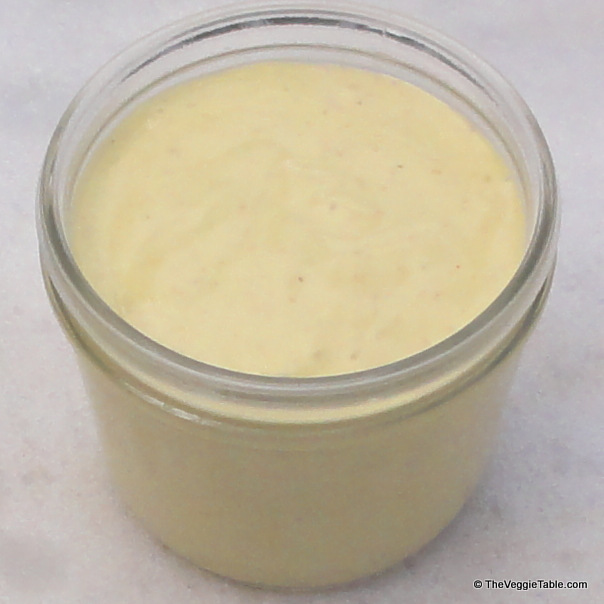 Flaxseed eggless mayonnaise