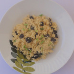 Couscous with dried fruit