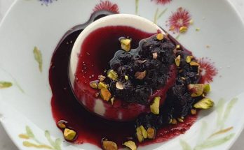 Vegan panna cotta