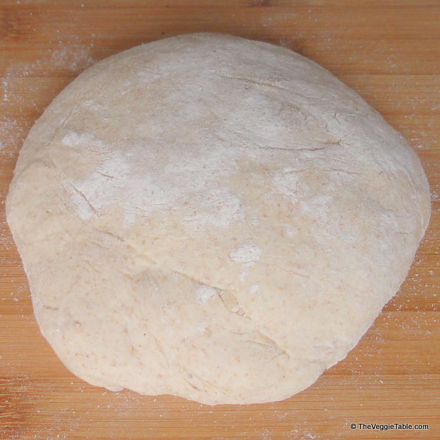 Homemade pizza dough
