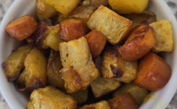 Roasted root vegetables