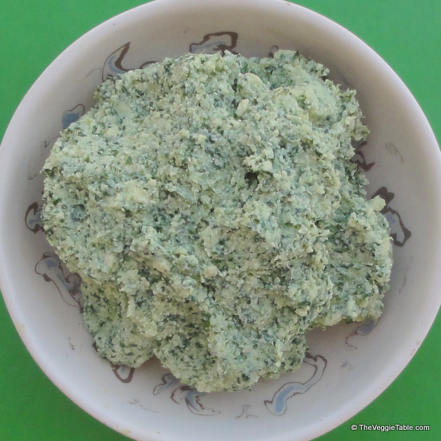 Spinach-ricotta filling - vegan