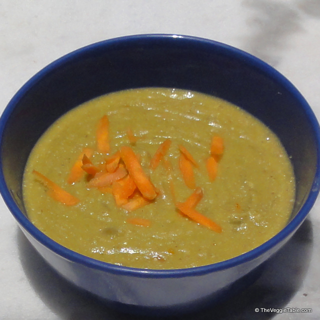 Vegetarian split pea soup