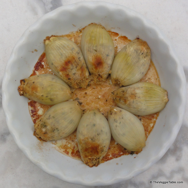 Stuffed onions