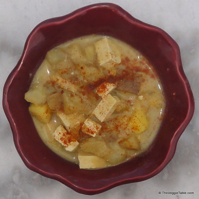 Thai tofu pineapple curry