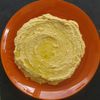 Hummus with truffle oil
