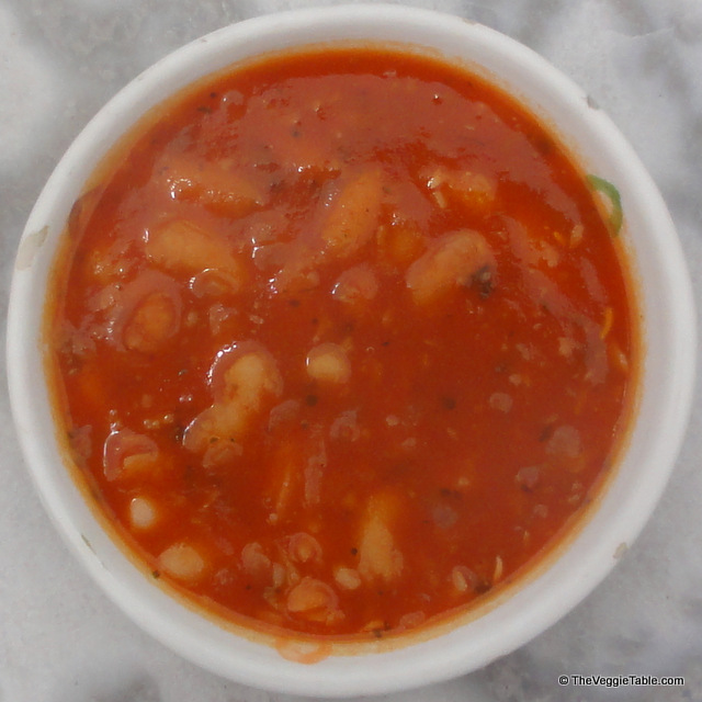 White bean tomato soup