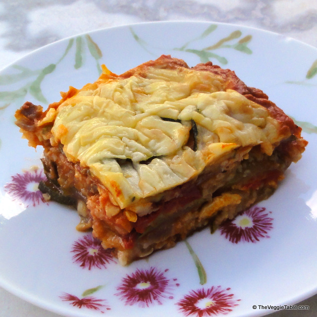 Zucchini lasagna